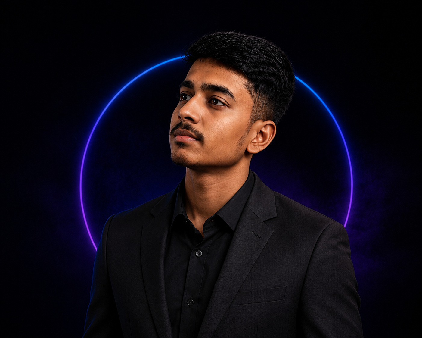 Shivam Kumar - Graphic Designer & Web Developer Portrait